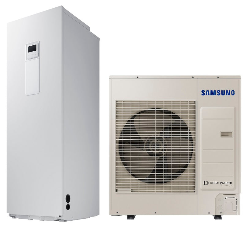 Samsung Monoblock Warmtepomp 8kW met indoorunit van 200Liter 1-fase - Koelslim