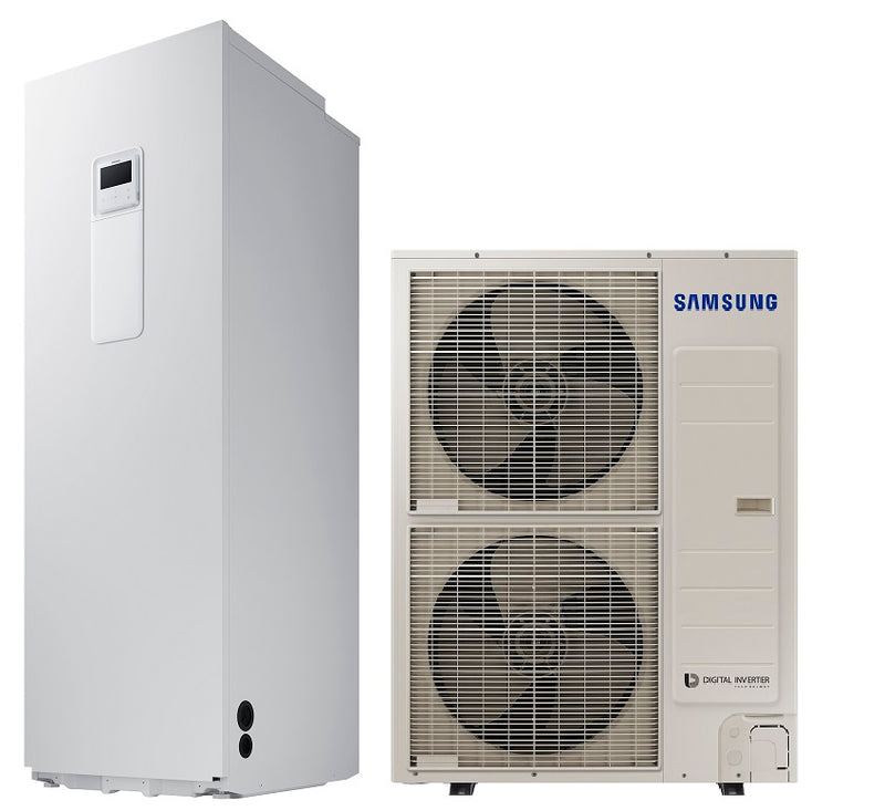 Samsung Monoblock Warmtepomp 12kW met indoorunit van 260Liter 1-fase - Koelslim